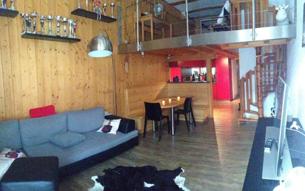 Flaine Forum I1 Cassiopee Duplex Mezzanines & Terrasse 외부 사진